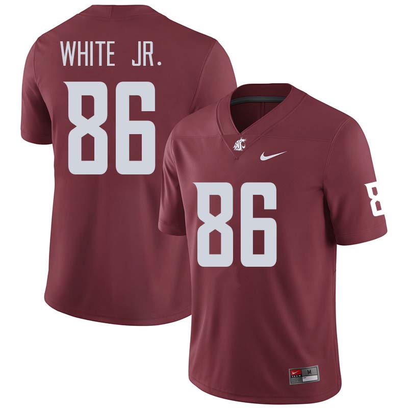 Washington State Cougars #86 Anthony White Jr. College Football Jerseys Sale-Crimson